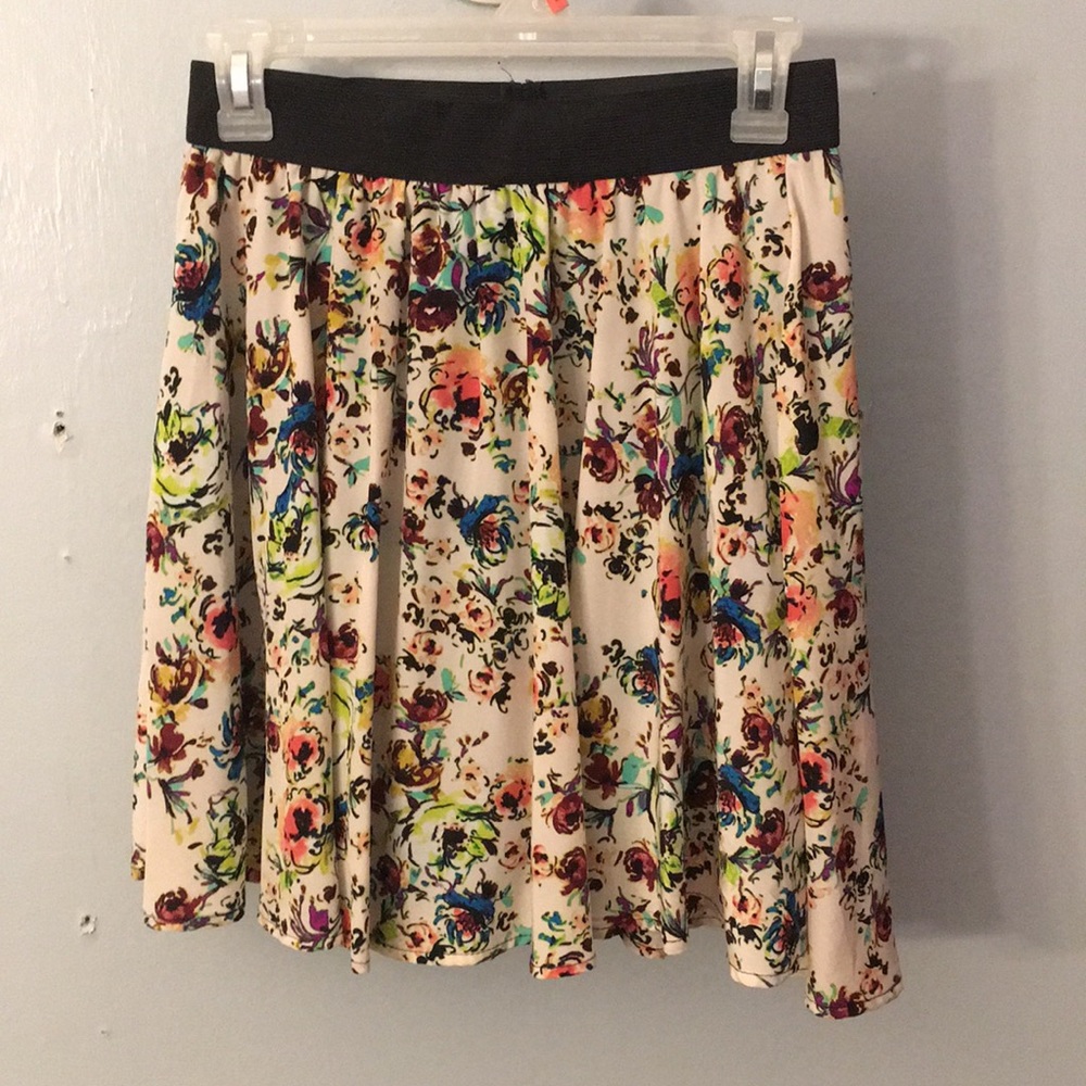 XHILARATION Flower Skirt